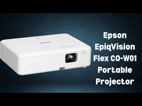 3000 Lumens Portable Projector with 300” Display | Ultimate Home & Office Setup – Epson