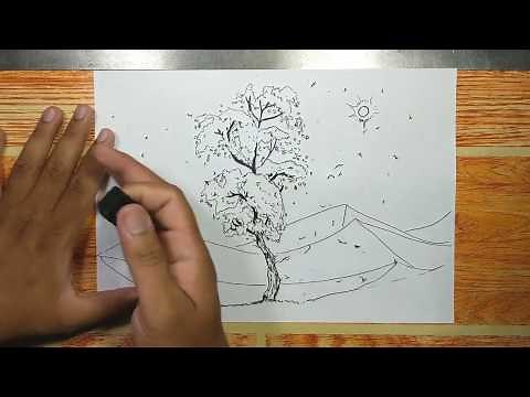 How to draw GHAF TREE step by step