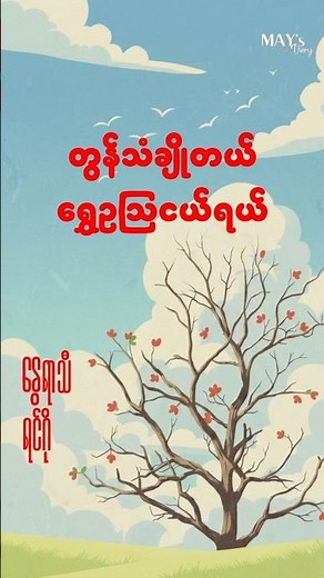တွန်သံချိုတယ် ရွှေဥဩငယ်ရယ် နွေရာသီနှယ် အချိန်မှန်လွန်းနေတယ် နွေရာသီ short version #lyricsvideo