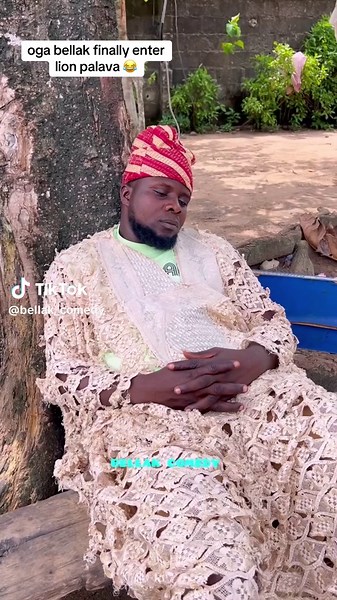 bellak_comedy (@bellak_comedy) - Oga Bellak's Hilarious Encounter with a Lion