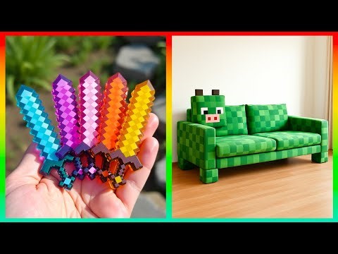 MINECRAFT Creations And Crafts That Are Next Level
