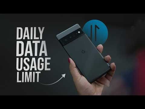 How to Set Daily Data Usage Limit on Android (tutorial)