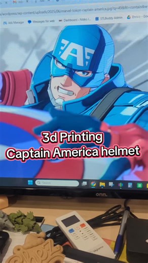 5.4K views · 32 reactions | 3d printing Captain America from Marvel Tokon Fighting Souls @snapmakerinc #3dprinting #captainamerica | Nikko.Industries | Facebook