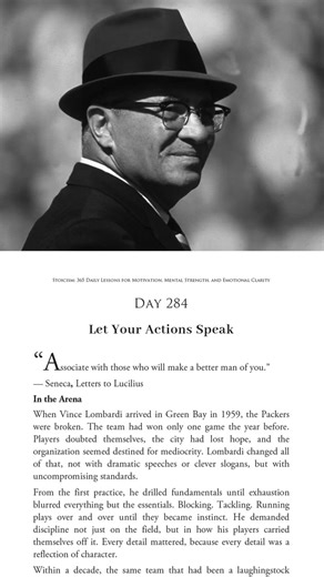 Motivational Lessons from Vince Lombardi