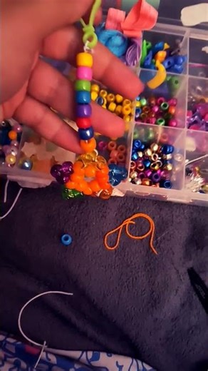 My Inside Out Kandi star keychain! #insideout2 #insideout #kandi #kandikid #disney #pixar