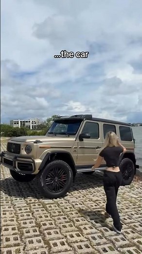 Super car Blondie Outfit worth trying out💃💅