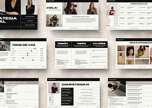 Editable Digital Strategy Template in Canva Complete Guide for Business Social Media Digital Strategy - Etsy