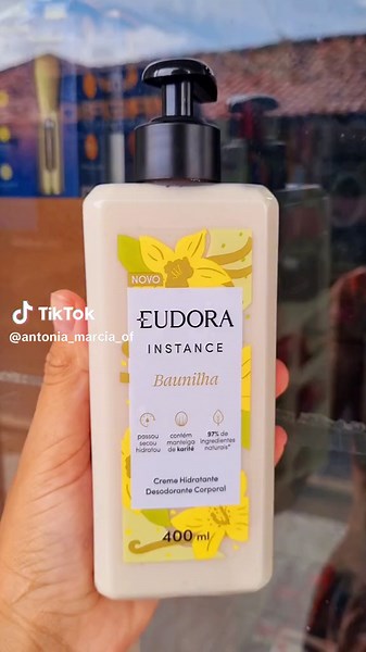 Creme Hidratante Corporal Baunilha da Eudora