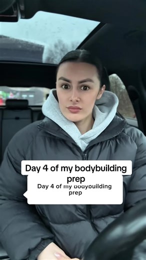 Day 4 of my bodybuilding prep! ✨