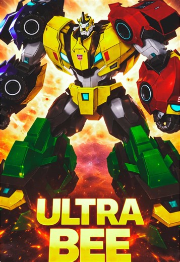Hợp thể của Bumble bee - Ultra Bee #transformers #bumblebee