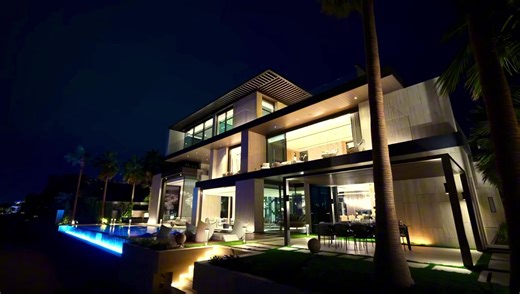 Explore a $70 Million Dubai Mansion with Underwater Garage