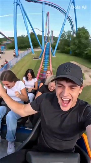I Survived the World’s Biggest Roller Coaster! #coaster #thrill #rollercoaster #adventure #ride