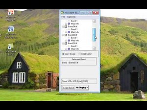 Envi 04 Layer stacking دمج الطبقات اونطاقات المرئية