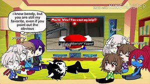 Undertale Reacts To SMG4 Bendy and Spaghetti Machine |Gacha Life|