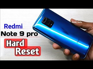 Redmi Note 9 pro Hard Reset || Unlock Pattern