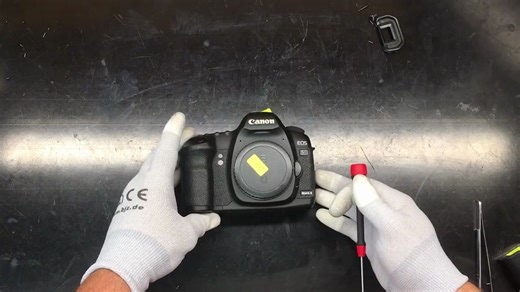 佳能 5D Mark II CF卡槽维修，断针维修