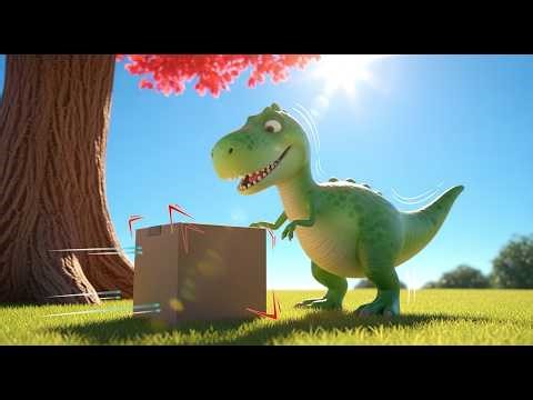 Dino Learns Shapes Today | Shapes Song for Kids | Learn Shapes with Dinosaur