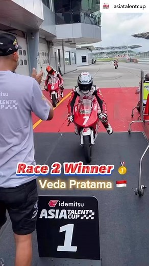 12K views · 319 reactions | Repost From @asiatalentcup  First Indonesian victory of the season 磊 Pure joy at the Sepang Circuit 拾 #RoadToMotoGP | Astra Honda Racing Team | Facebook