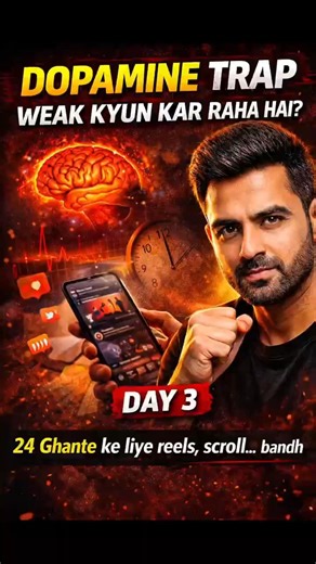 Dopamine Trap Tumhe Weak Kyun Kar Raha Hai? | Day 3 #shortvideo