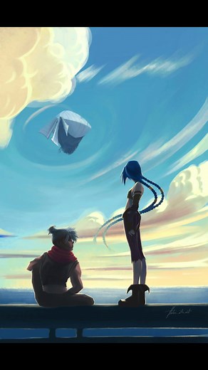 Jinx and Ekko: Artistic Highlights from Arcane