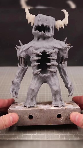 Creating a Glow in the Dark Warden Sculpture