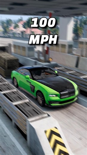 New Rolls Royce Brake Test In #beamngdrive #rollsroyce #car