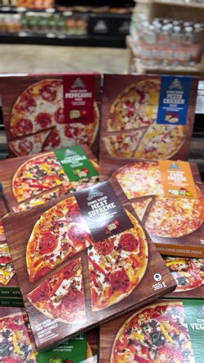 Pizza night made easy! 🍕 Whether you’re a fan of gluten-free, vegan, or stone-baked perfection, our frozen pizzas deliver on taste and convenience. Just bake, slice, and enjoy! 👌 #OfficialFarmBoy #PizzaLovers