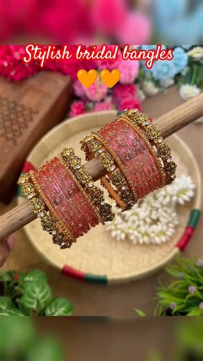 beautiful bangles set design #bridalbangles#shortsfeed#youtubeshorts#viralvideo#wedding#trending