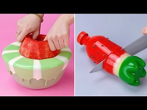 Delicious Watermelon Cake Decorating Tutorial | So Yummy Cake | Perfect Dessert You Must Try