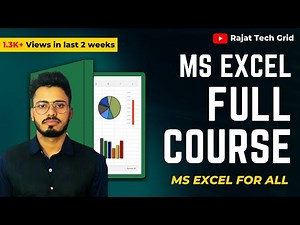 Excel Tutorial for Beginners | Excel in English |Complete Microsoft Excel tutorial for Excel users |