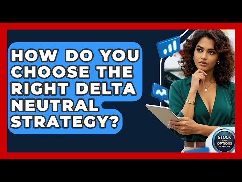 How Do You Choose The Right Delta Neutral Strategy? - Stock and Options Playbook