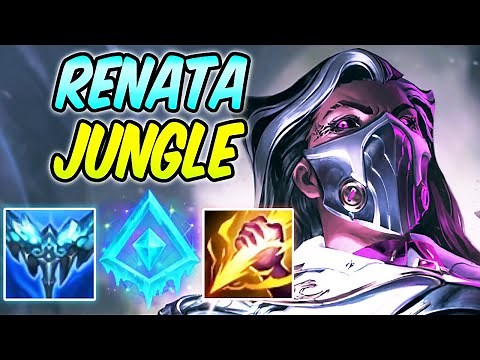 GLACIAL AUGMENT EVERFROST RENATA JUNGLE | New Champion Build & Runes | League of Legends
