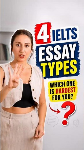 The 4 IELTS Essay Types You Can't Afford to Mix Up #ieltswriting #shorts