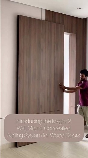 ✨ Introducing the Magic 2: Wall-Mount Sliding Door That Floats! Italy! 🇮🇹