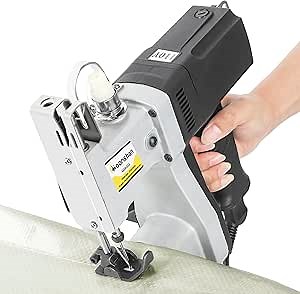 Bag Sewing Machine 2s/bag Bag Closing Machine Portable Bag Closer 6.4Lbs Automatic Woven Bag Sewer Packing Machine for Packing Bags Non-woven Fabrics Leather
