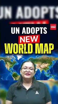 True Size of World Map | UN approved #currentaffairs #geography #geopolitics #viral