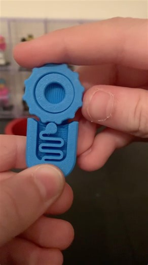 3d printer gear clicker fidget #bambulab #3dprinting #3dprinted #like #subscribe #viral #fidget