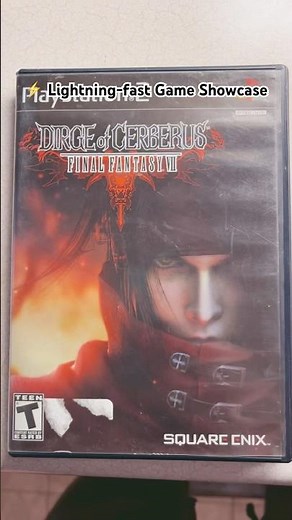 Dirge of Cerberus FINAL FANTASY VII for PS2! #gamecollection #retrogaming #playstation #ps2 #gaming
