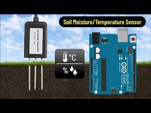 RS485 Soil Moisture & Temperature Sensor In-Depth Tutorial with Arduino