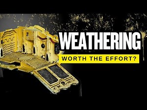 SIMPLE Weathering Technique for WARHAMMER miniatures - Painting Tutorial