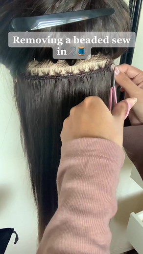 Removing Beaded Sew In: Step-by-Step Guide