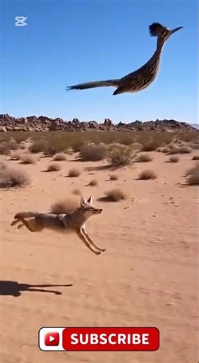 Roadrunner’s Insane Escape Move Leaves Coyote Shocked! #shorts #viral #trending #nature #wildlife