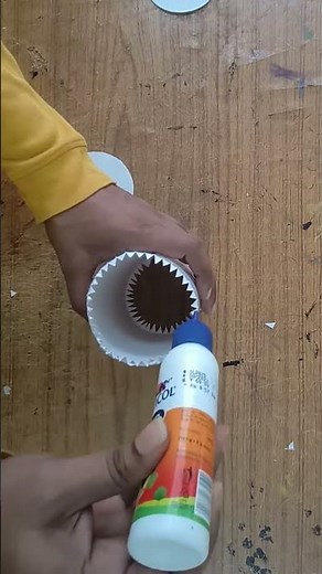 How to make cylinder with cardboard | school project | craft ideas