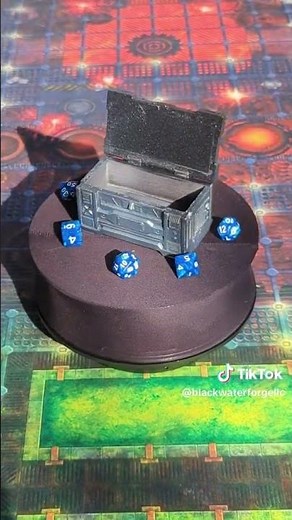 Cyberpunk 3D Printed RPG Dice Jail: Fate's End Collection by Kim Bolt #cyberpunk #rpg #gaming