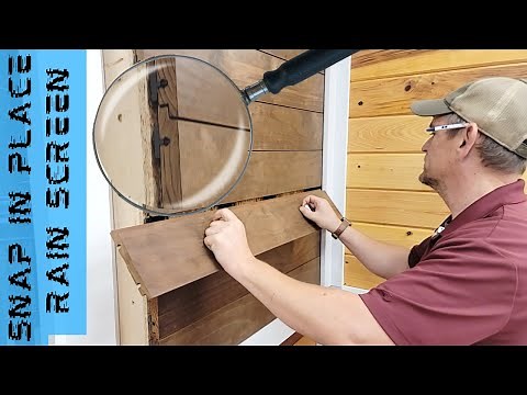 Rainscreen and mounting system for siding | Grad by Kebony