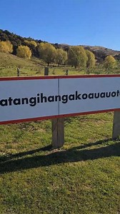 🌍 Did you know? The longest place name in the world is in New Zealand! 😮 Near Porangahau, Hawke’s Bay, lies a hill known as Taumata whakatangi hangakoauau o tamatea turi pukakapiki maunga horo nuku pokai whenua kitanatahu. Locals simply call it "Taumata Hill" for short! 🎥 cosybadgeradventures #100NewZealand #travel #adventures #newzealand #nature #TaumataHill #HawkesBay | 100% New Zealand