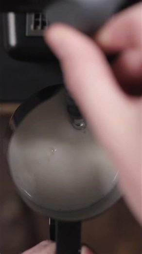 This sound = perfect milk texture. ✅