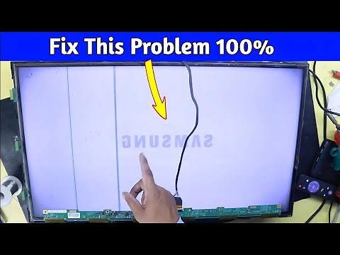 White Display Low Brightness problem in LED TV Fixing | Panel Repairing Tricks