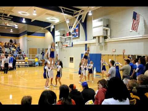 Easy and showy cheer stunts