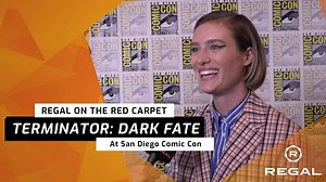 9.6K views · 32 reactions | We took our place on the Comic Con red carpet and joined the cast of Terminator: Dark Fate to get the latest on the landmark sci-fi/action franchise! | Regal | Facebook